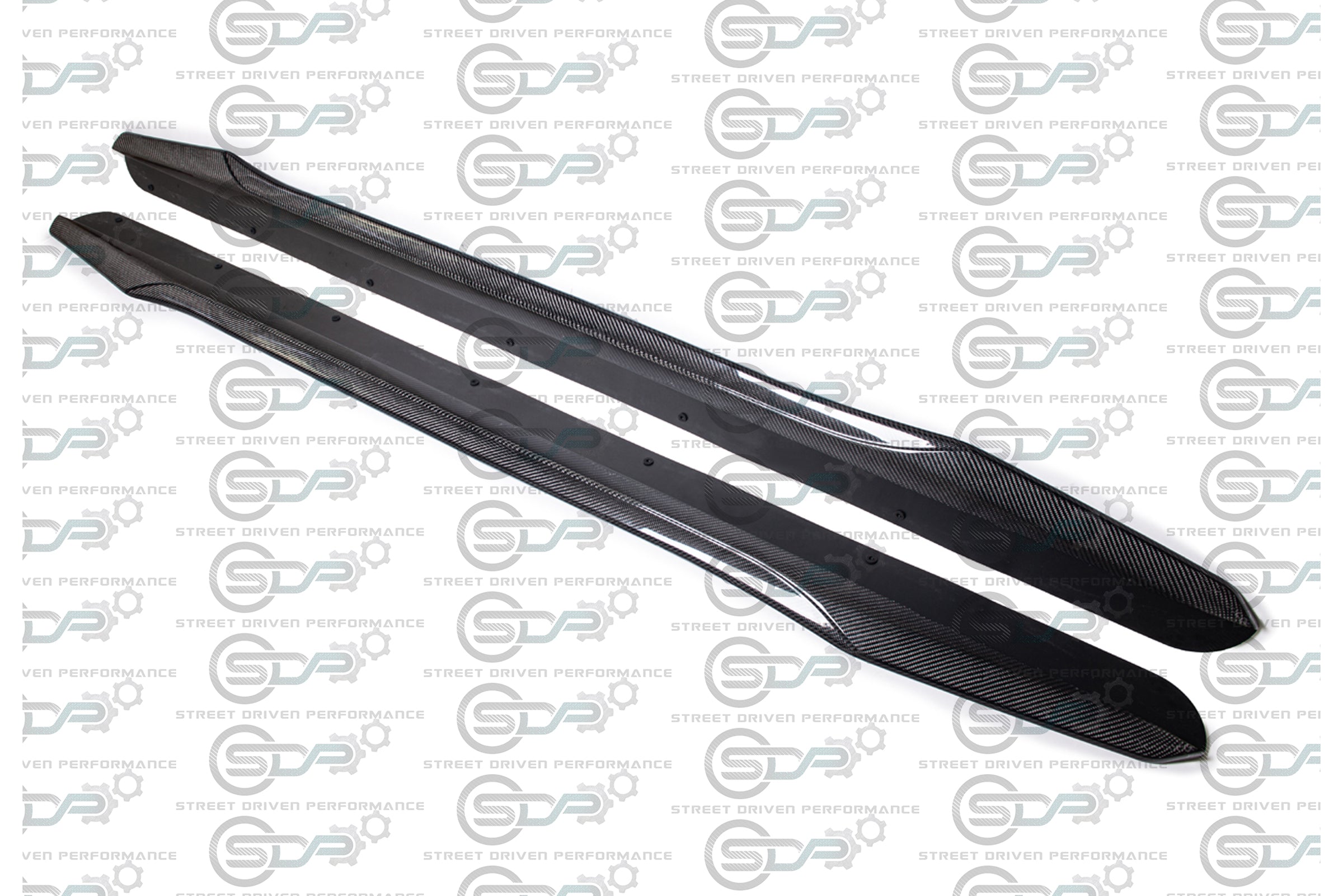 2009-2015 CTS-V V2 - Carbon Fiber Side Skirts Rocker Panels Ground Effects
